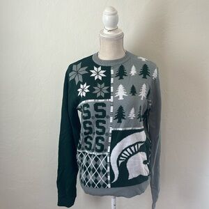 Michigan State Spartans Christmas sweater